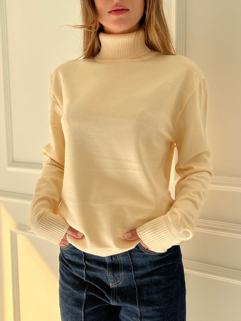 Beige Basic Fit Pullover - Mii