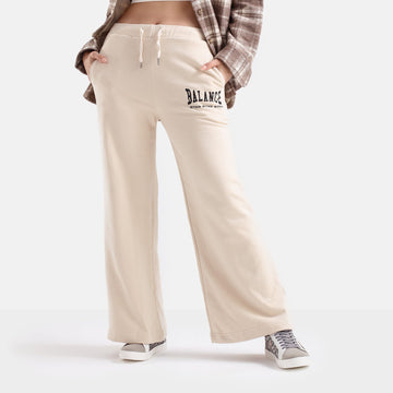 Beige Flared Pants - Mii