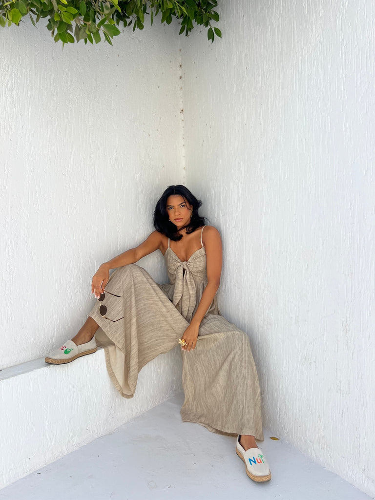 Beige Shaded Jumpsuit - Mii