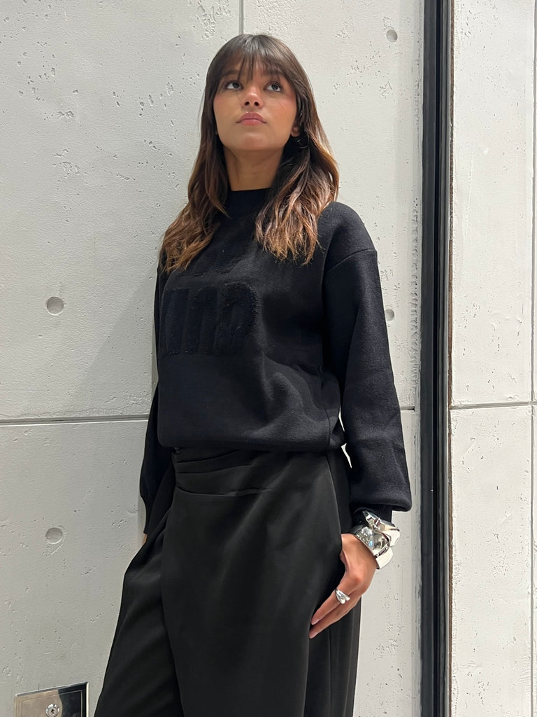 Black “Be Kind” Pullover - Mii