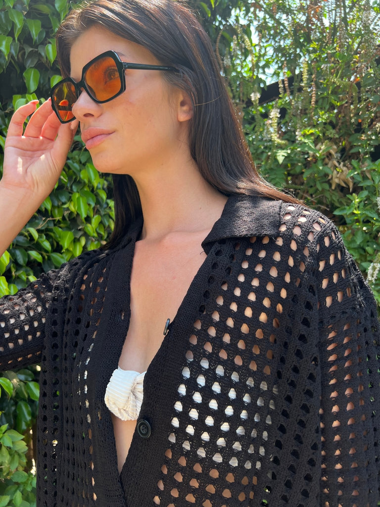 Black Hollow Out Set - Mii