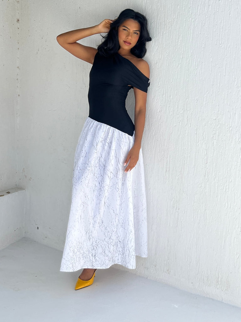 Black Wrap Ballerina Dress - Mii