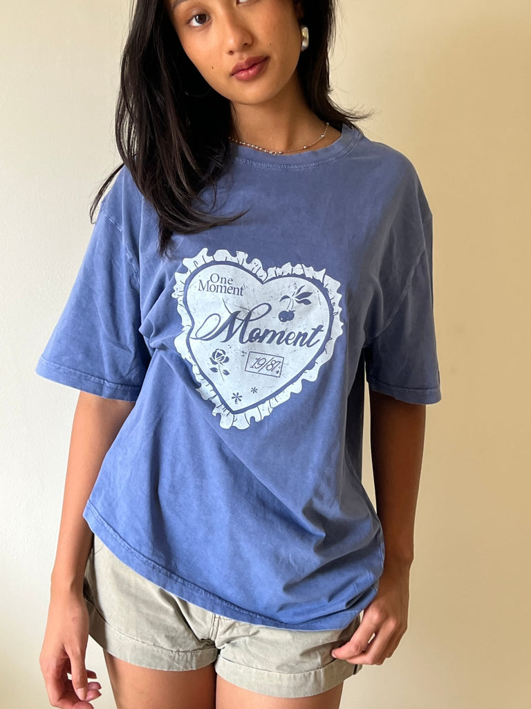 Blue One Moment Shirt - Mii