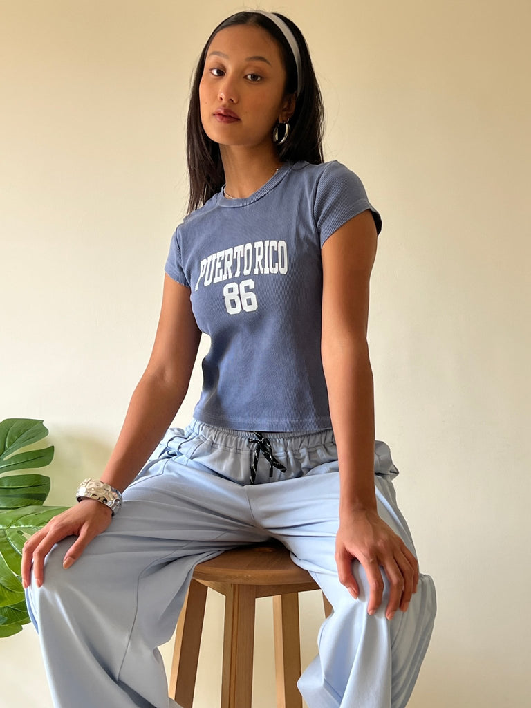 Blue Puertorico Baby T-shirt - Mii