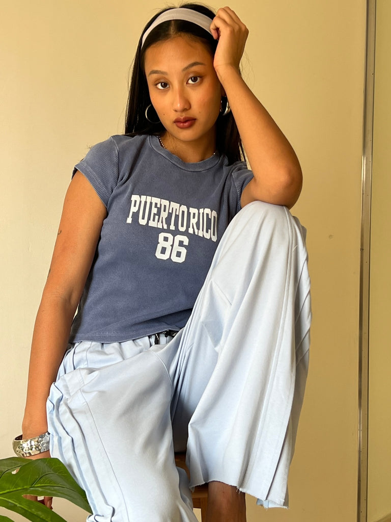 Blue Puertorico Baby T-shirt - Mii