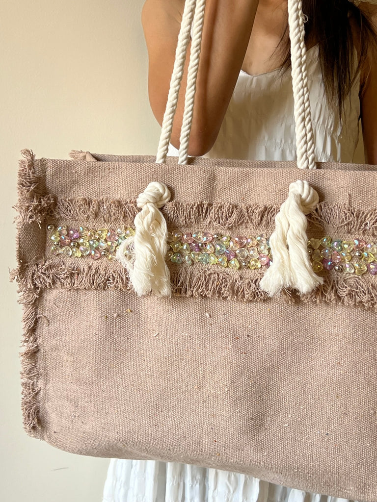 Cafe Colorful Beads Summer Bag - Mii