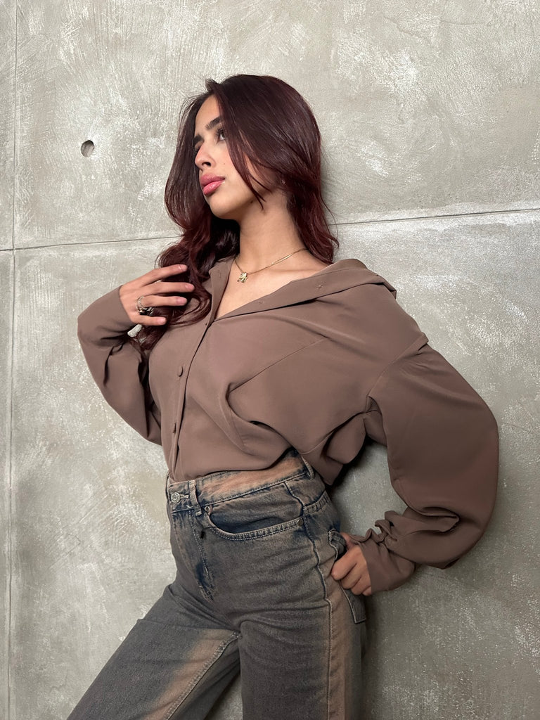 Cafe Long Sleeve Shirt - Mii