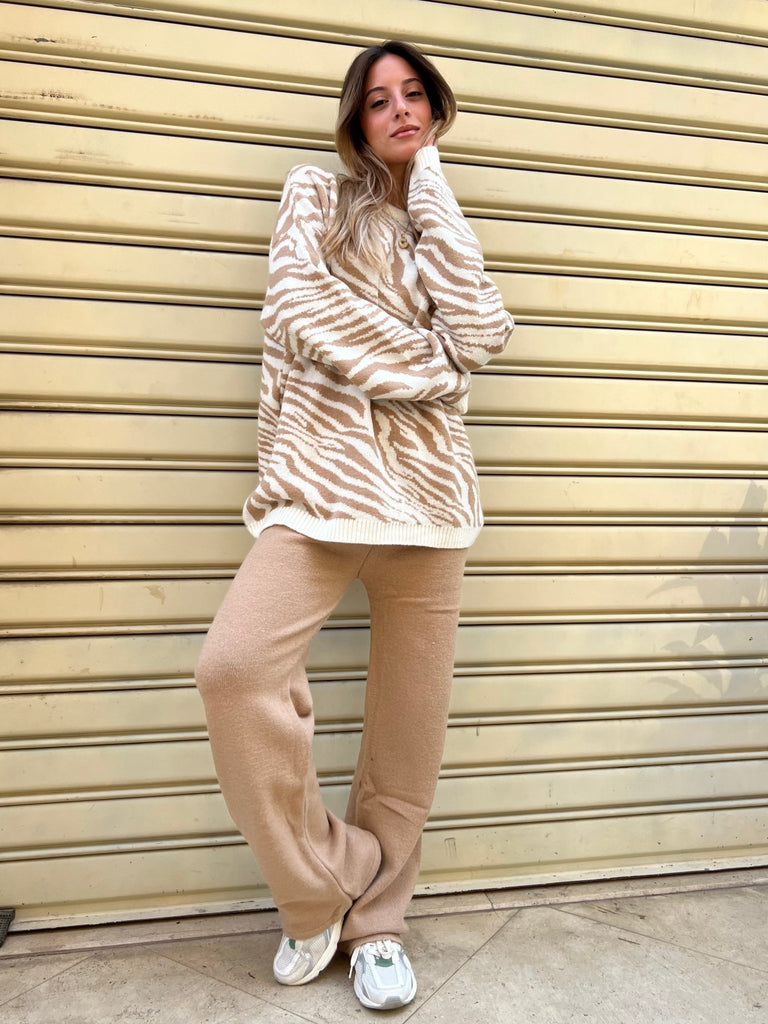 Cream Zebra Set - Mii