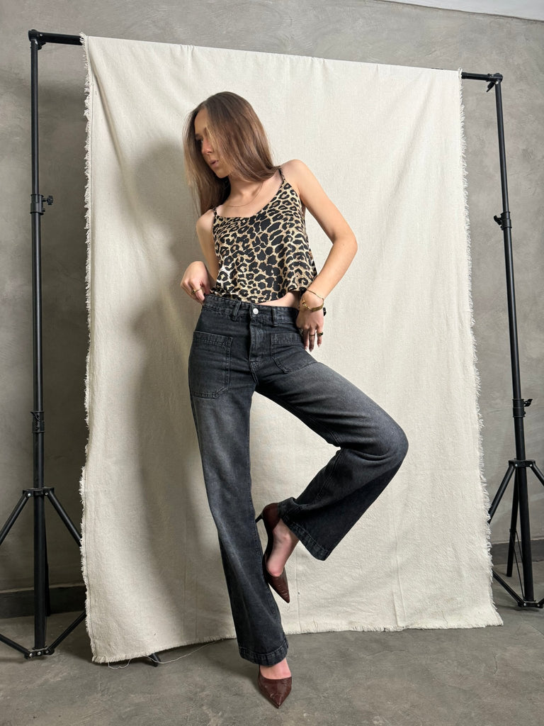 Leopard Print Top - Mii