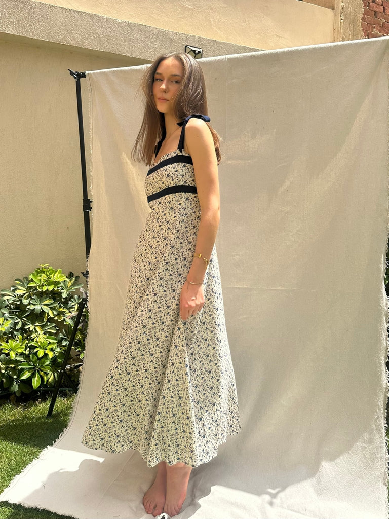 Multi Flowery Dress - Mii