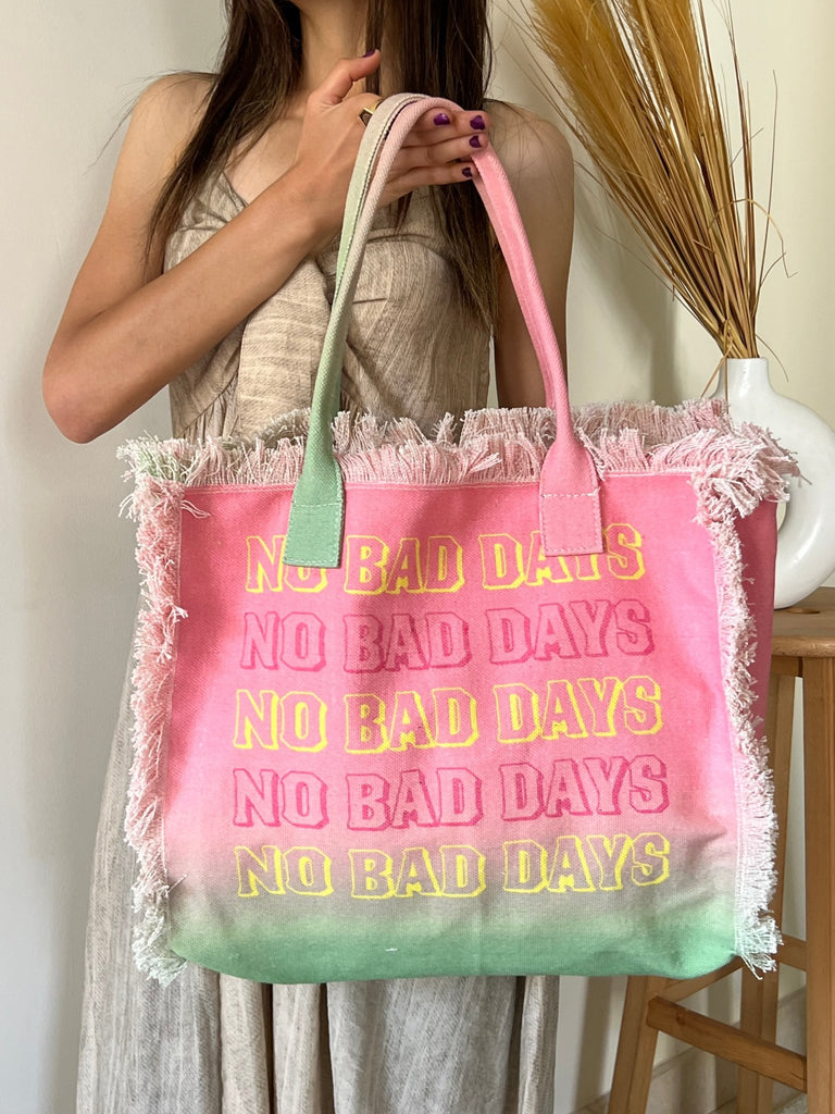 No Bad Days Tote Summer Bag - Mii