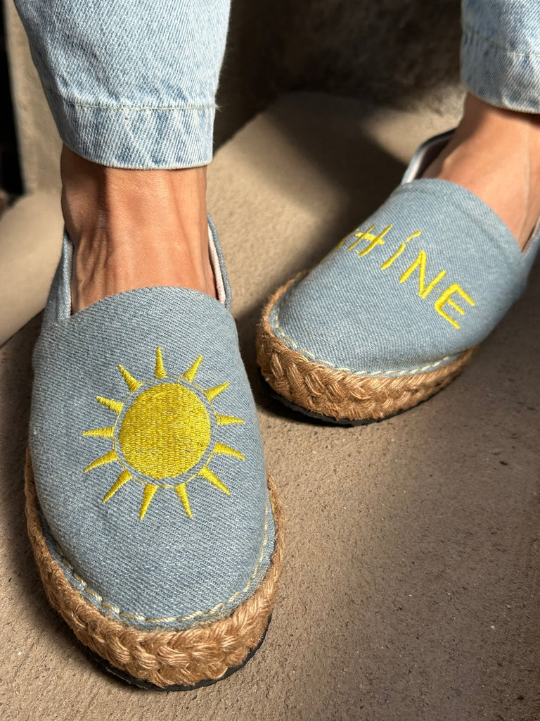 Sunshine Denim Espadrille - Mii
