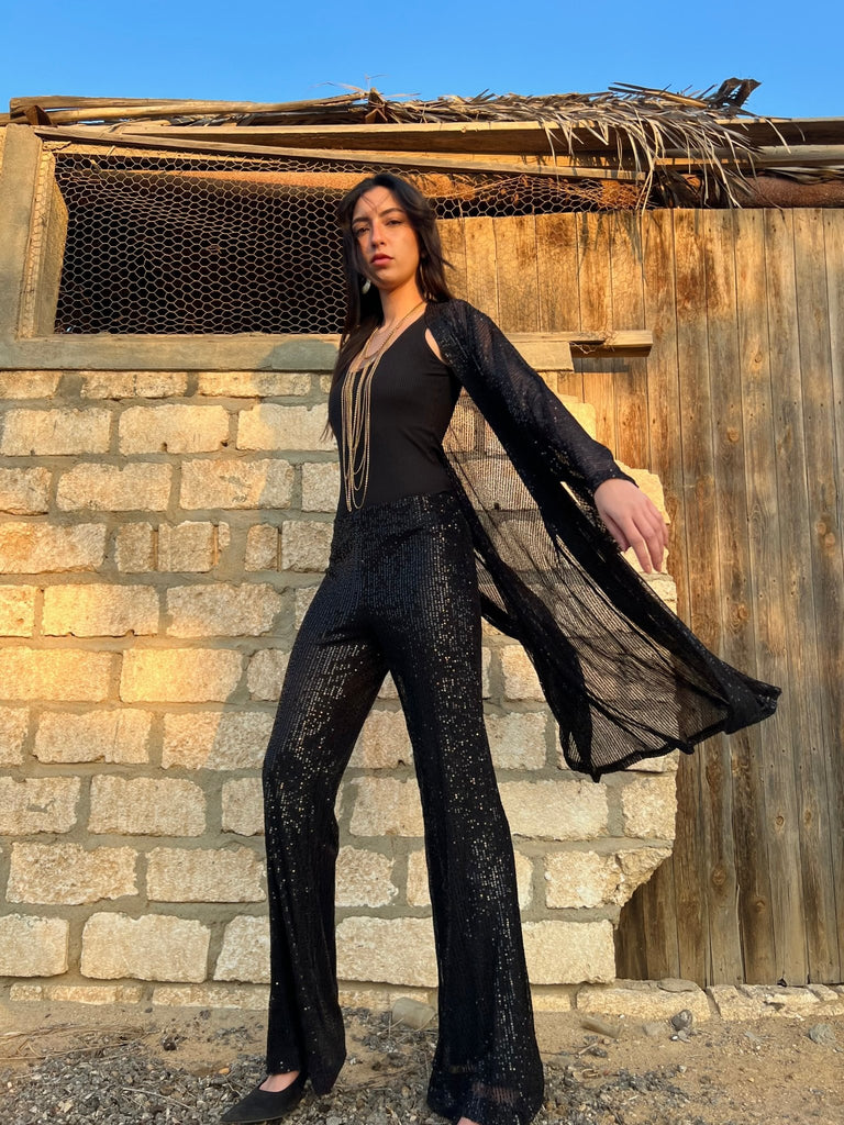 Black Glowy Pants - Mii